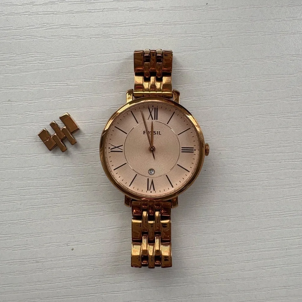 Fossil Women's Rose Gold Watch